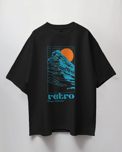 retro style Oversized T-shirt