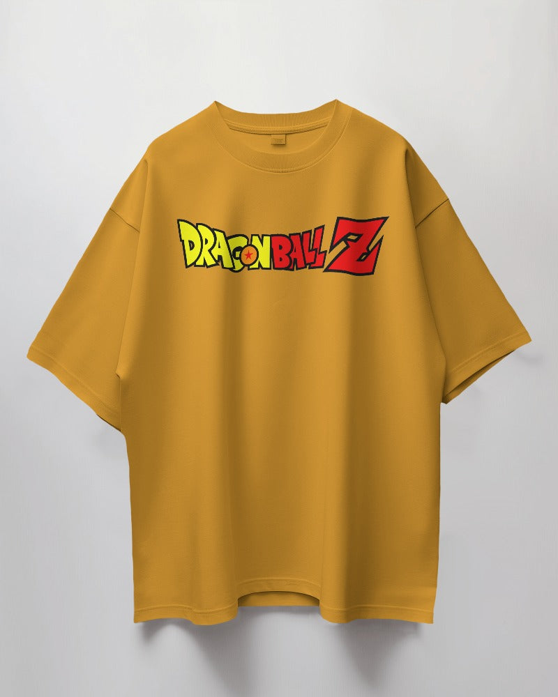 Dragon Ball Z Oversized T-shirt Beige