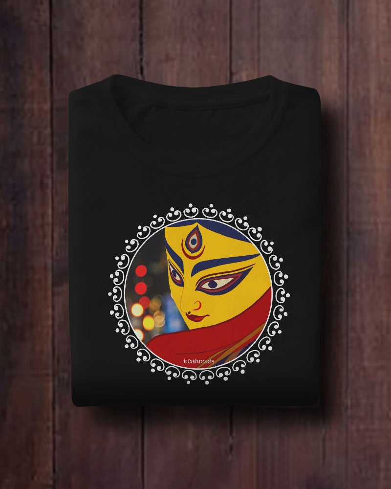 Durga Durga Oversized T-shirt Black