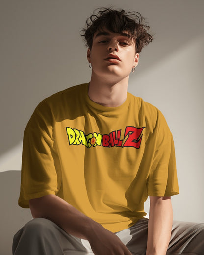 Dragon Ball Z Oversized T-shirt Beige