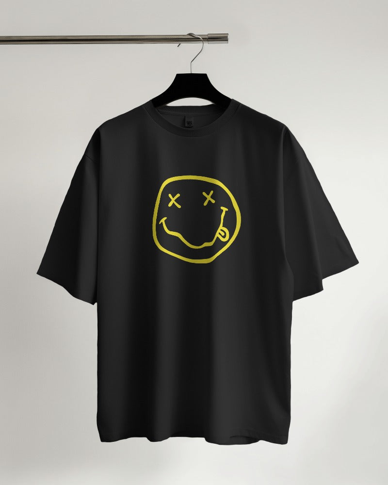 Nirvana oversized T-shirt Black